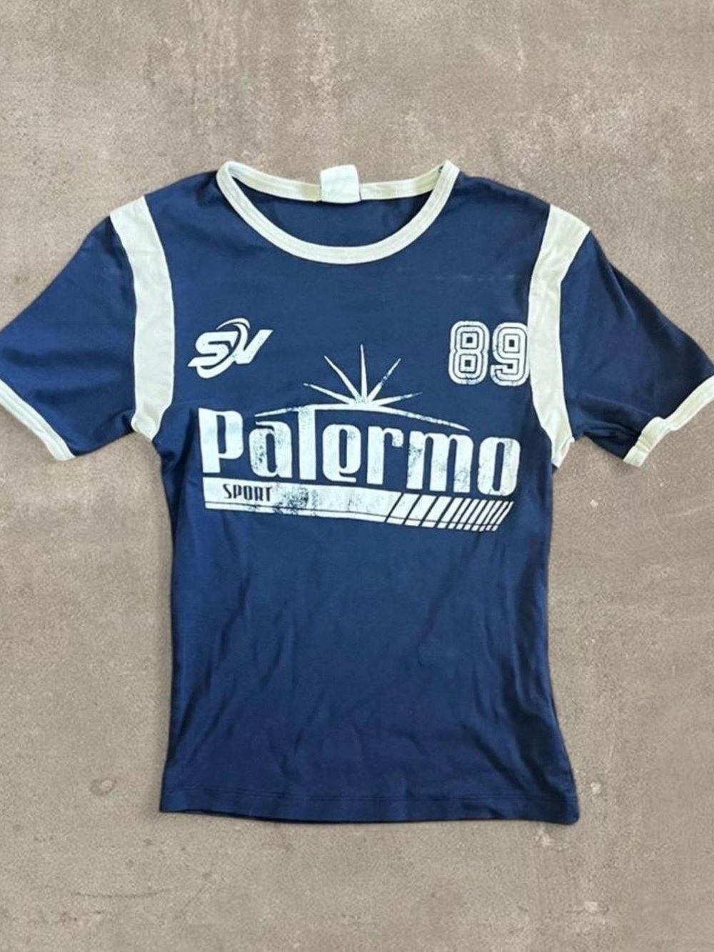 Palermo Sport Navy Baby Tee